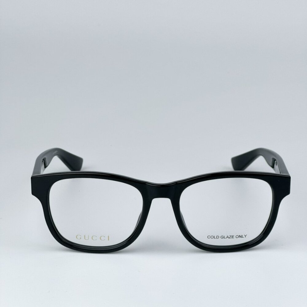 Gucci GG1344O 001 BRAND NEW Eyeglasses Black Square Men